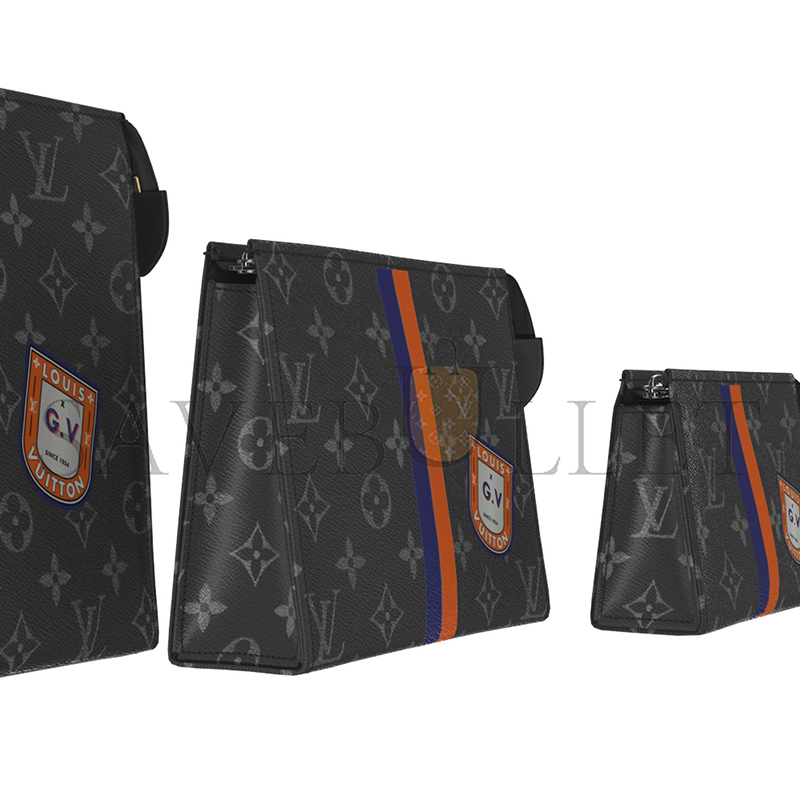 LOUIS VUITTON TRIO TOILET POUCH MON MONOGRAM P01957 (25*20*6cm) LOUIS VUITTON TRIO TOILET POUCH MON MONOGRAM P01957 (25*20*6cm)